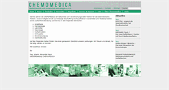 Desktop Screenshot of chemomedica.at